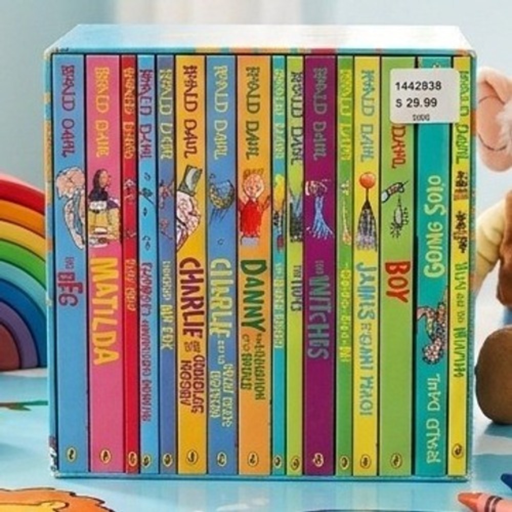 Roald Dahl Collection 16 Book Box IMatilda Charlie BFG Quentin Blake New SEALED